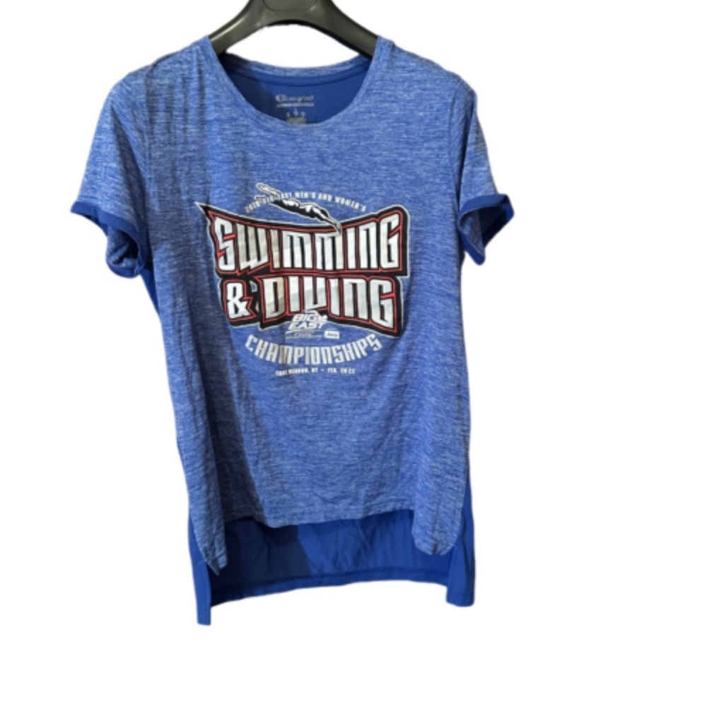 Champion T-shirt-large Swimming and Diving Championships 2019 Big East Merch